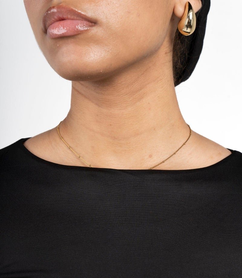 Beyond Women's Black  Boat neck long sleeve top - Image 3